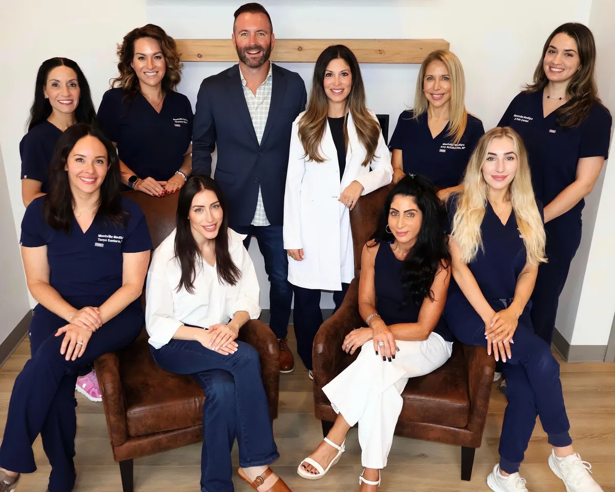 The team at 624 Main Rd in Towaco, New Jersey, with Dr. Donna D’Alessio